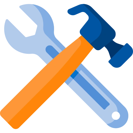 A digital toolbox icon showing access to multiple conversion tools like PDF, image, and currency in one place.